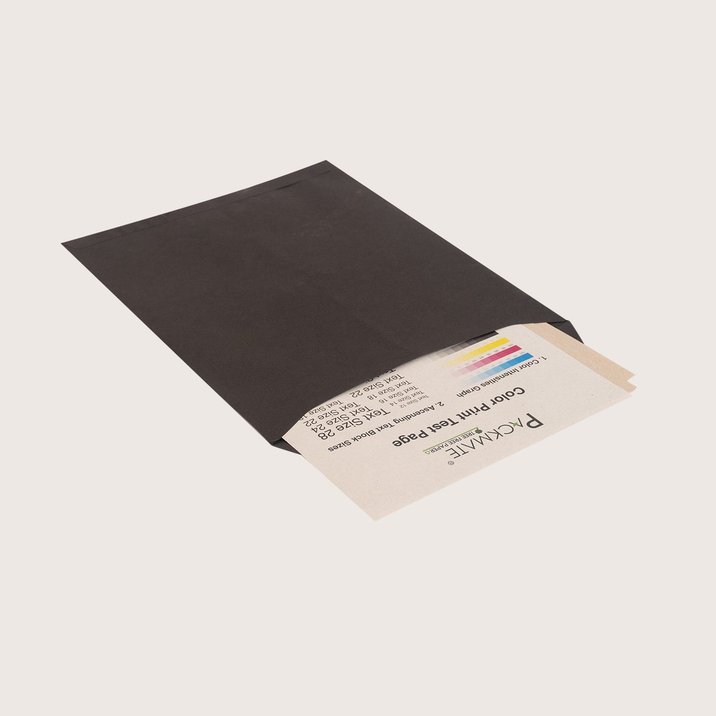 Packmate Black A4 Envelope (Pack of 50) | Made From 100% Recycled Paper