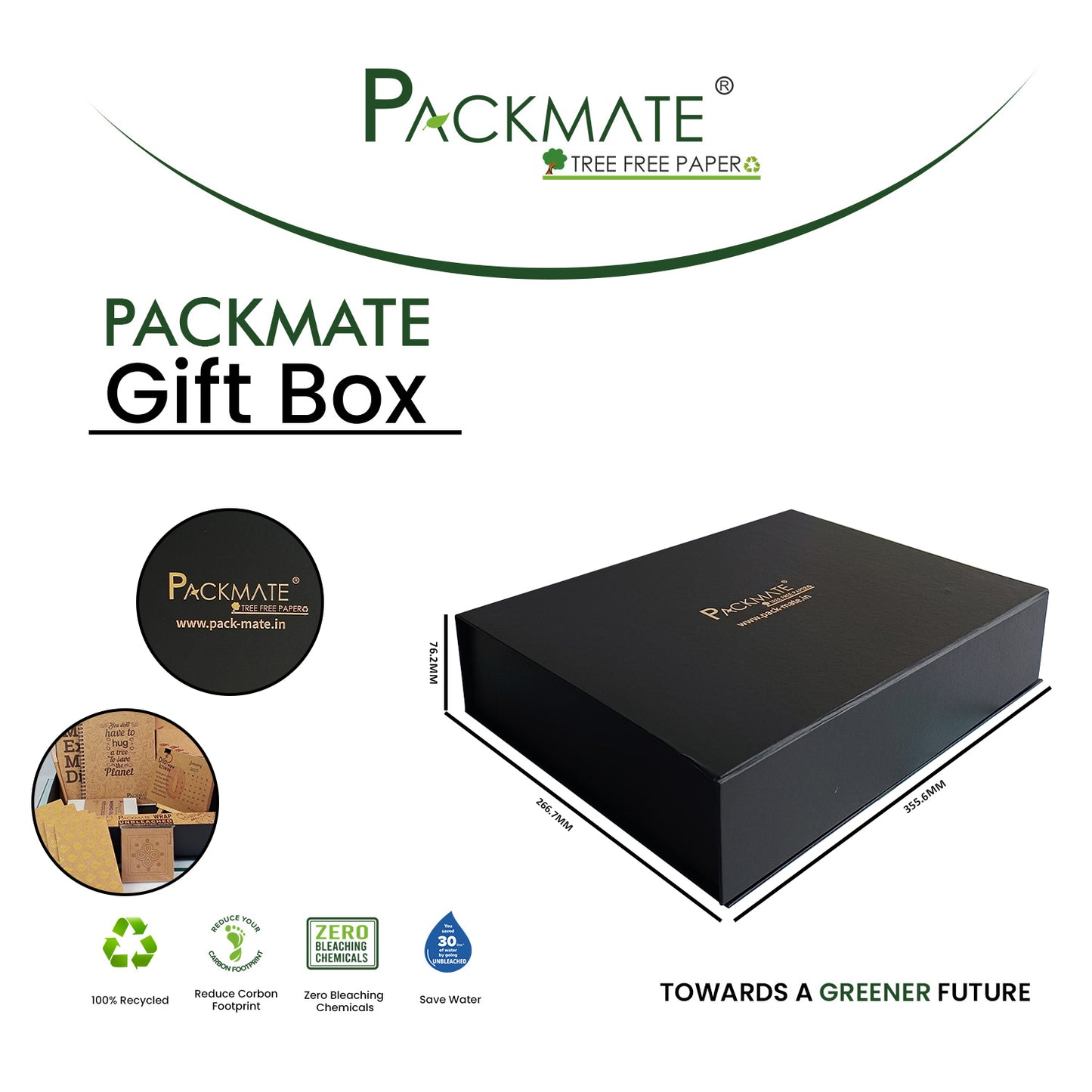 Packmate Gift Box | Made From 100% Recycled Paper