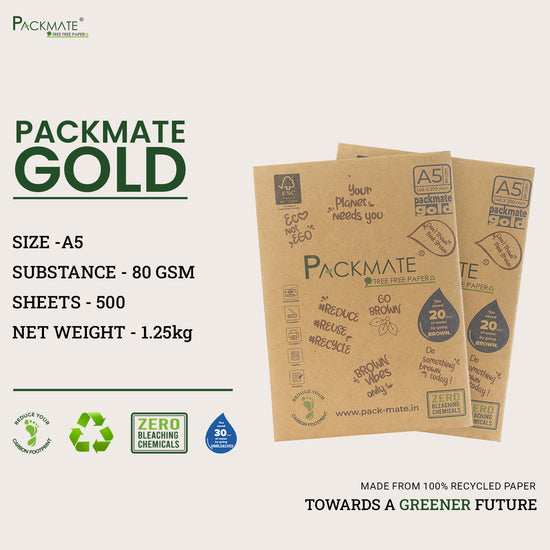 Packmate Gold-Kopierer – A5, 1 Ries, 500 Blatt